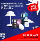 Promoción Philips Hot Sale 2018: Hasta 40% de descuento en productos Philips Hue