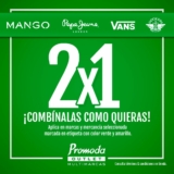 2×1 en Vans, Dockers, Pepe Jeans y más en tiendas Promoda