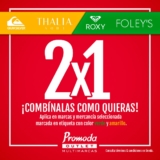 En Promoda 2×1 en prendas Foley’s, Thalía Sodi, Roxy y más