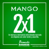 Rebajas Promoda: 2×1 en Mango prendas seleccionadas