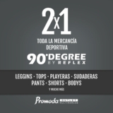 2×1 en mercancía deportiva 90 en Promoda