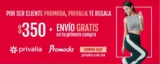 Promoción Privalia Promoda de $350 de descuento + envío gratis en primera compra