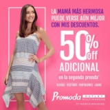 En Promoda segundo a mitad de precio en ropa de mujer por el Día de las Madres