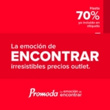 Promo Promoda Outlet: Hasta 70% de descuento y prendas desde $199