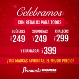 Rebajas Promoda con prendas de temporada invernal desde $249