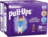 Pañal calzón entrenador Huggies Pull Ups Talla M con 30 piezas baja a un gran precio
