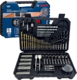 Set de puntas y brocas de titanio para herramientas Bosch con 103 piezas bajan a su menor precio