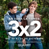 En Quarry Jeans 3×2 en toda la tienda del 13 al 31 de diciembre