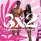En Quarry 3×2 en prendas de calor como trajes de baño, bermudas, shorts y más