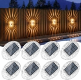 Oferta Prime: Juego de 8 luces LED resistentes al exterior en su precio más bajo + 3 meses sin intereses