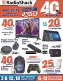 Ofertas Tecno Venta Radioshack del 16 al 18 de agosto 2019