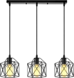 Lámpara de techo decorativa vintage con 3 luces de nuevo baja de precio