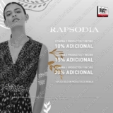Rapsodia Buen Fin 2022: descuentos escalonados del 10% al 20% adicional