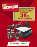 Re Rebajas Soriana: Colchones y muebles del hogar 30% de descuento