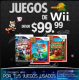 En Gameplanet juegos de Wii desde $99 pesos