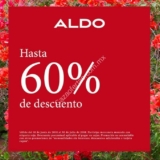 Rebajas Aldo: Hasta 60% de descuento