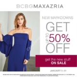 Rebajas BCBGMAXAZRIA 2018: Hasta 50% de descuento
