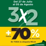 Rebajas La Marina de 3×2 + hasta 70% de descuento en etiqueta roja