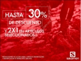 Rebajas Salomon: Hasta 30% de descuento y 2×1 en artículos seleccionados