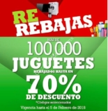 Rebajas Soriana: Más de 100,000 juguetes con hasta 70% de descuento