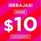 Rebajas Todomoda: Artículos seleccionados desde $10 pesos