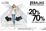 Rebajas de fin de temporada en Cloe: Hasta 70% de descuento