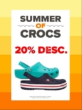 Rebajas de verano Crocs: 20% de descuento en modelos participantes