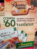Promoción Recetarios Nestlé Gratis en la compra de $60 o más de productos Nestlé en supermercados participantes