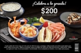 Cupón Red Lobster $200 de descuento en consumos de $800