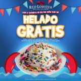 Promoción Red Lobster Día del Niño: Helado gratis para los niños esta semana