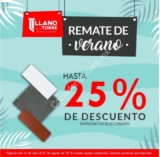 Remate de Verano Llano de la Torre: Hasta 25% de descuento en productos seleccionados