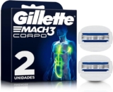 Juego de 2 repuestos cartuchos Gillette Mach 3 para rasurado de Cuerpo bajan a su menor precio