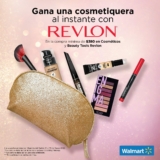 Compra $380 en cosméticos Revlon y recibe cosmetiquera de regalo en tiendas Walmart participantes