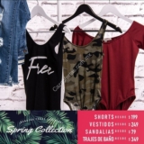 Ofertas Rewind Spring Collection en shorts, vestidos, sandalias y trajes de baño