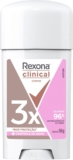 Desodorante para mujer Rexona Clinical Creme con triple protección de hasta 96 hrs baja a su menor precio + 10% adicional con Planea y Ahorra