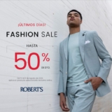 Roberts Hot Fashion 2023: hasta 50% de descuento en trajes, sacos y moda masculina