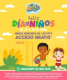 Niños menores de 1.50 m entran GRATIS a El Rollo Parque Acuático