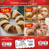 Rosca de Reyes 2024: Precios en supermercados y panaderías