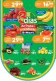 Ofertas S-Mart 3 días de frutas y verduras del 13 al 15 de agosto 2024