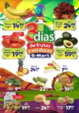 Ofertas S-Mart 3 días de frutas y verduras del 1 al 3 de agosto
