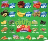 Ofertas S-Mart 3 días de frutas y verduras del 4 al 6 de agosto 2026