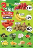 Ofertas S-Mart 3 días de frutas y verduras del 6 al 8 de mayo 2025