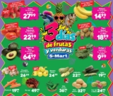 Ofertas S-Mart 3 días de frutas y verduras del 6 al 8 de octubre 2026