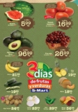 Ofertas S-Mart 3 días de frutas y verduras del 8 al 10 de julio 2025