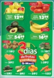 Ofertas S-Mart 3 días de frutas y verduras del 11 al 13 de noviembre 2025