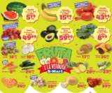 Ofertas S-Mart 3 días de frutas y verduras del 12 al 14 de mayo 2026