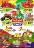 Ofertas S-Mart 3 días de frutas y verduras del 12 al 14 de septiembre
