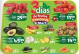 Ofertas S-Mart 3 días de frutas y verduras del 13 al 15 de enero 2026
