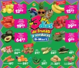 Ofertas S-Mart 3 días de frutas y verduras del 13 al 15 de octubre 2026