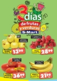 Ofertas S-Mart 3 días de frutas y verduras del 15 al 17 de octubre 2024